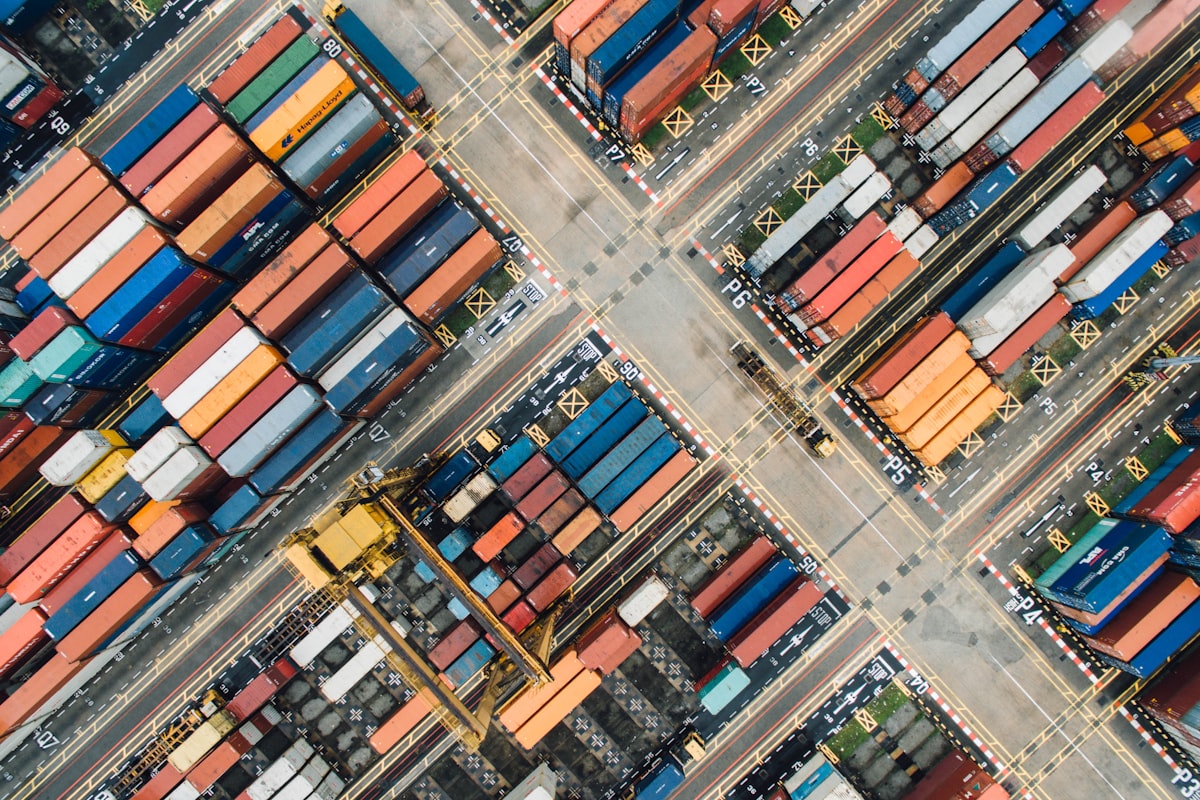 Shipping containers and supply-chain logistics